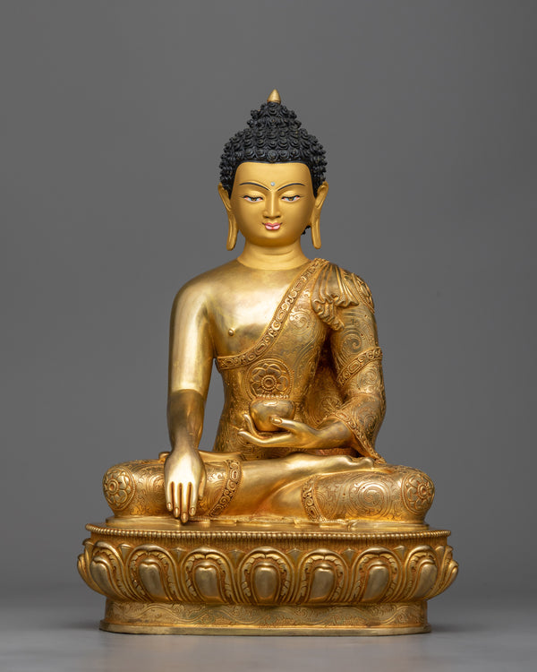 shakyamuni-buddha-copper idol 