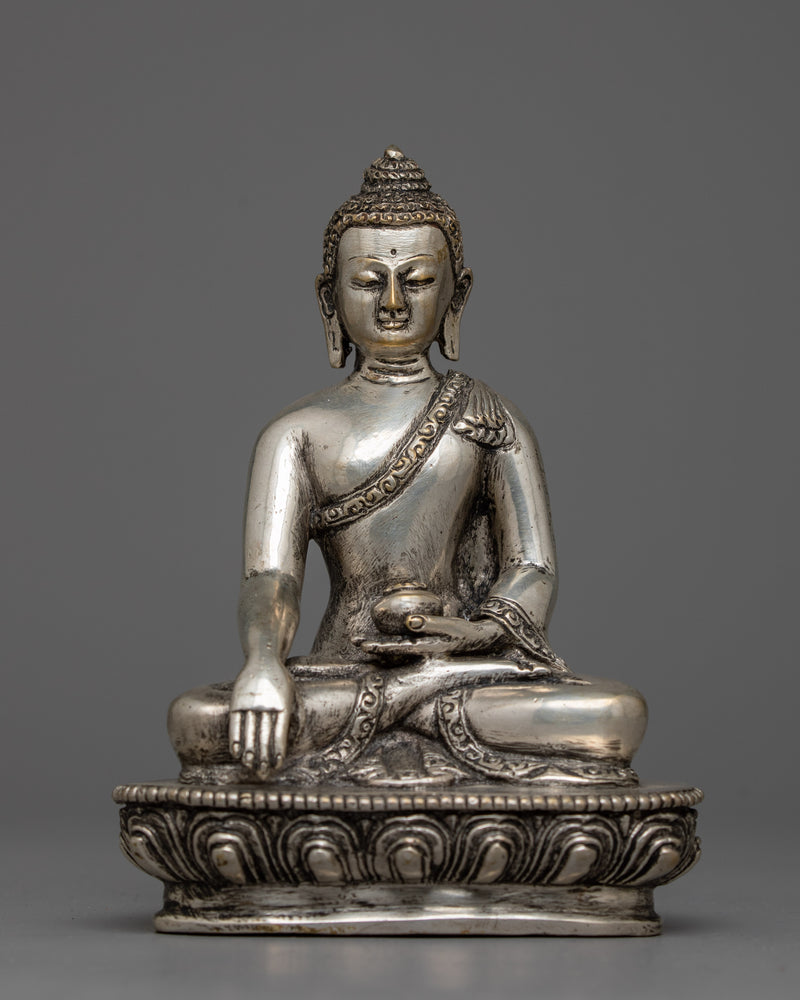 shakyamuni-buddha-silver-plated