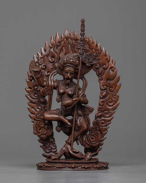 simhamukha-dakini-sculpture