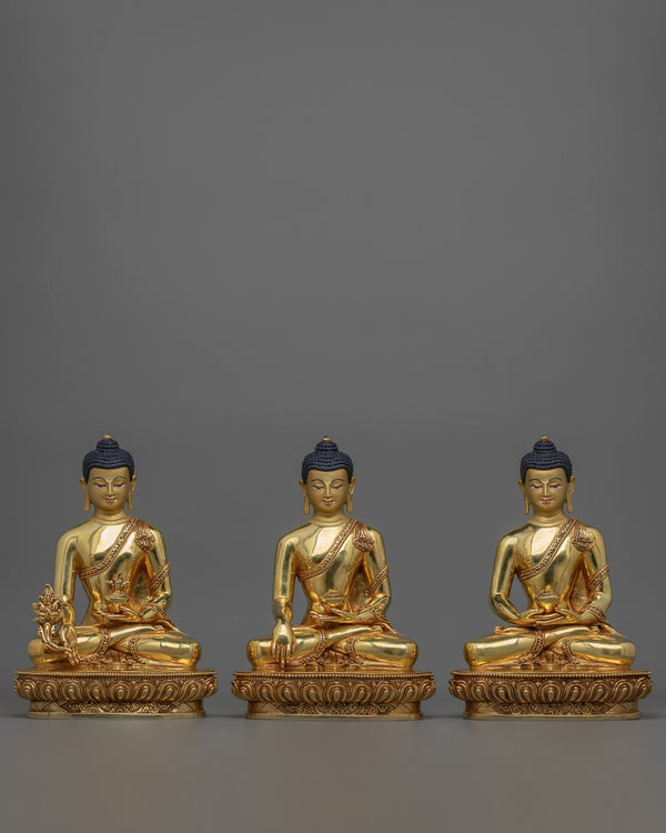 three buddha-statue-set