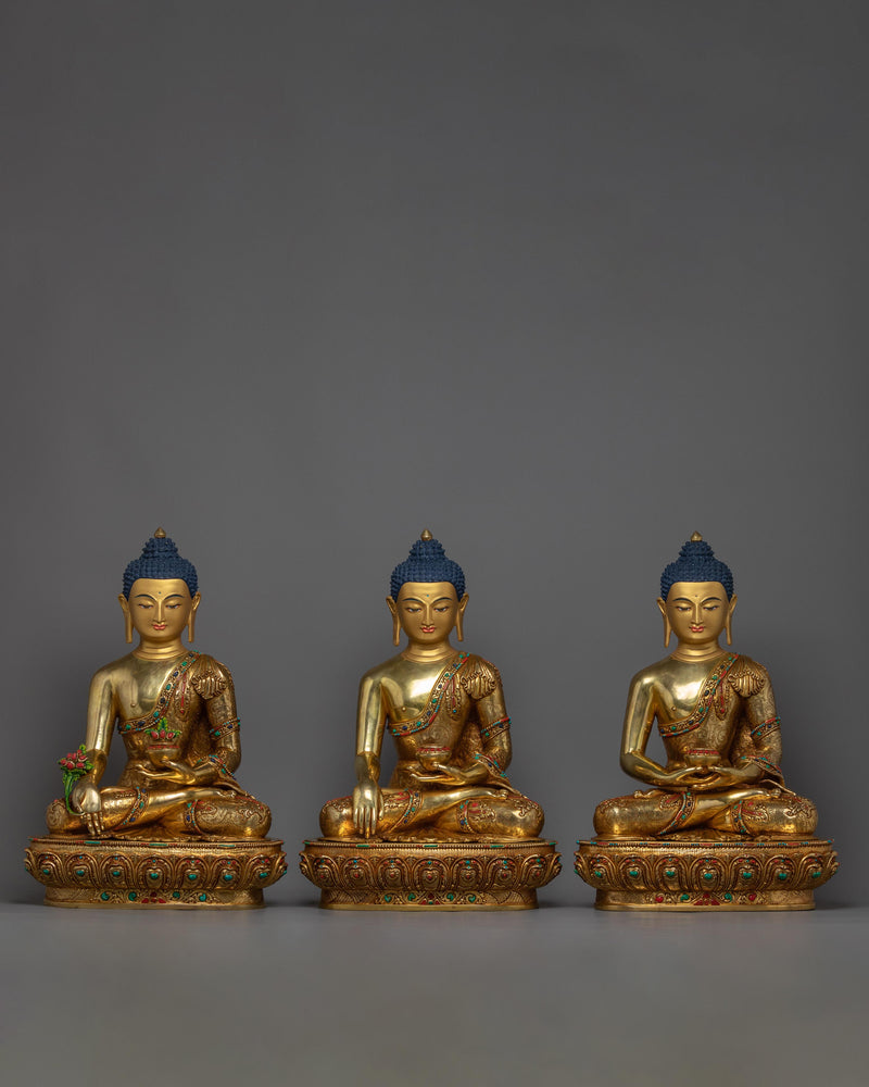 three-buddha-statue-for-buddhist-shrine