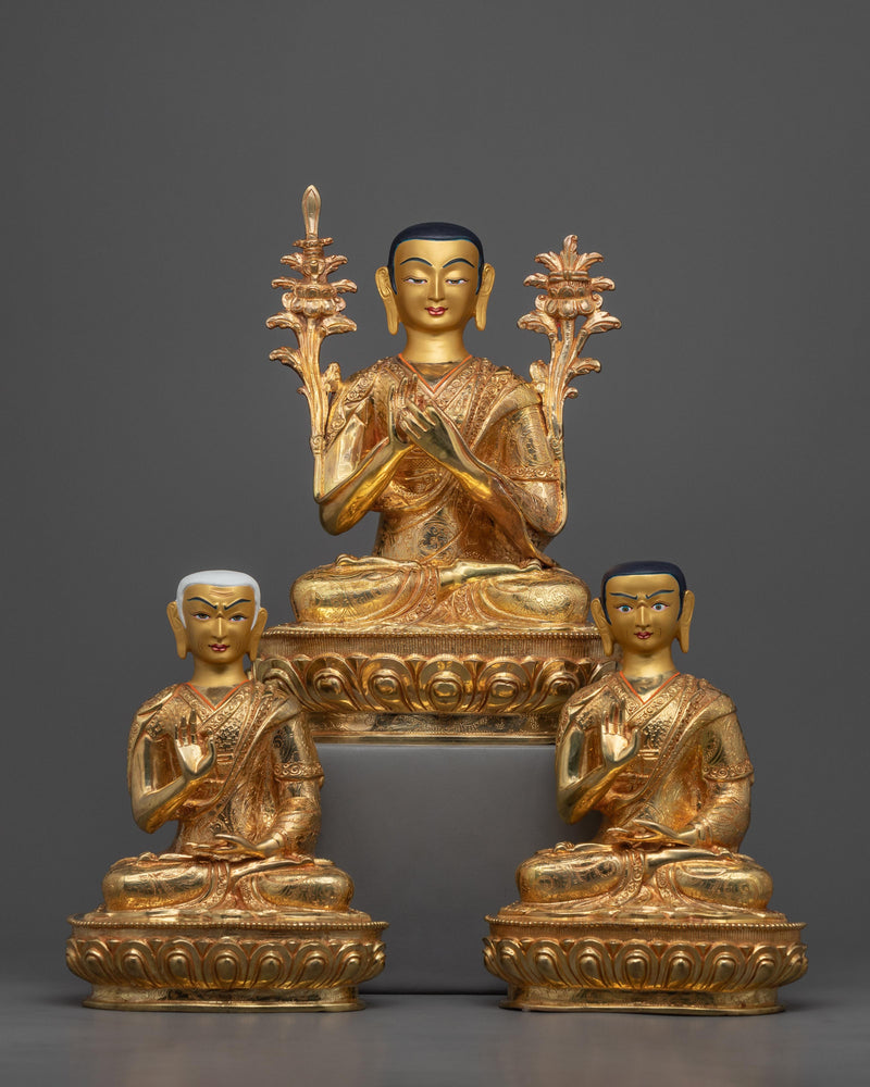 Lama Tsongkhapa and Disciples 