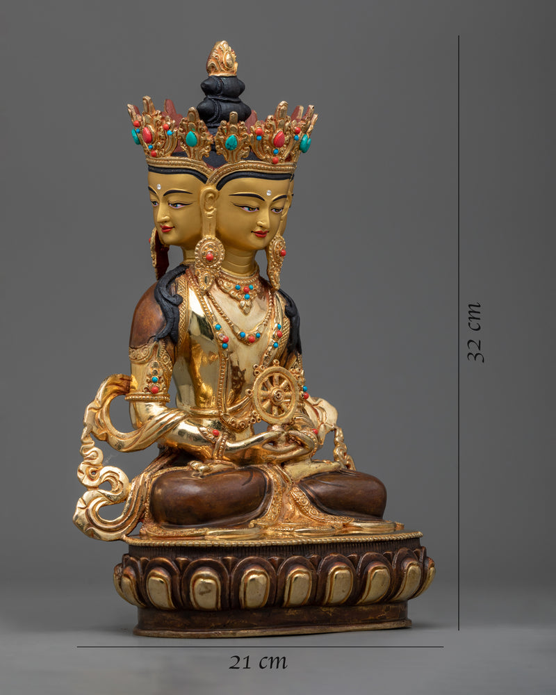 Vairocana Buddha Statue | Handmade in Century-old Nepali Tradition