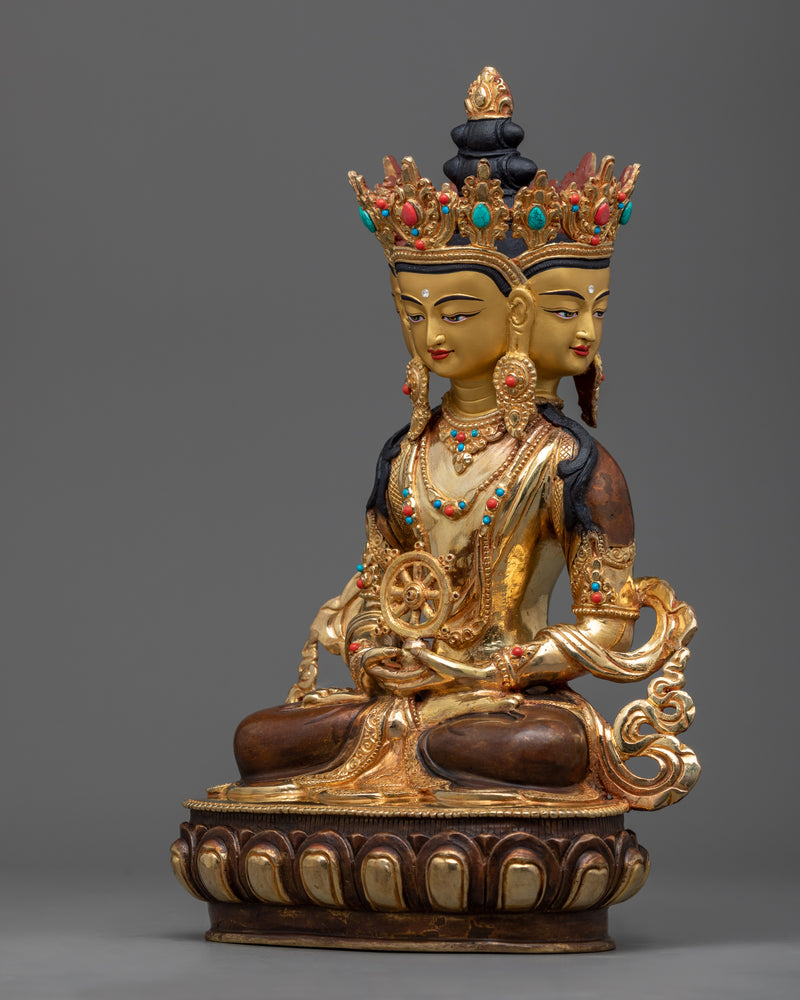 Vairocana Buddha Statue | Handmade in Century-old Nepali Tradition