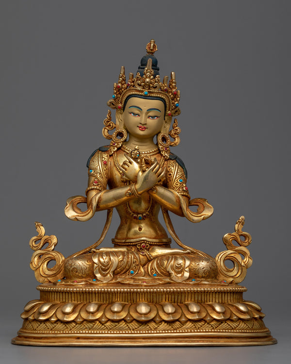 vajradhara-gold-gilded-statue