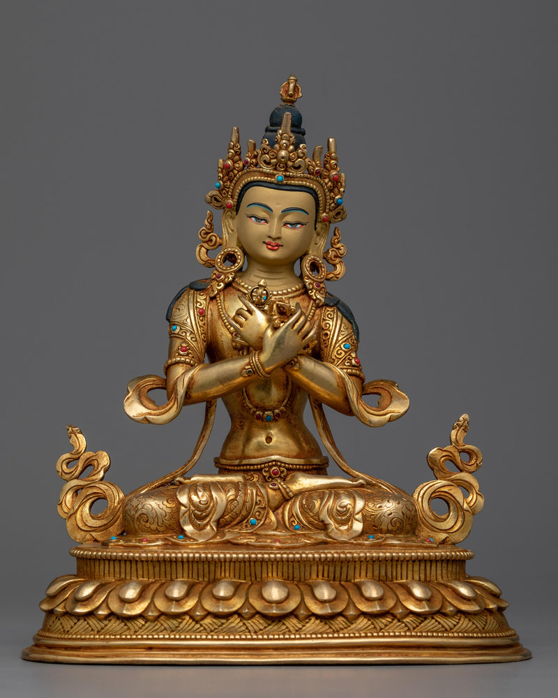 vajradhara-gold-gilded-statue