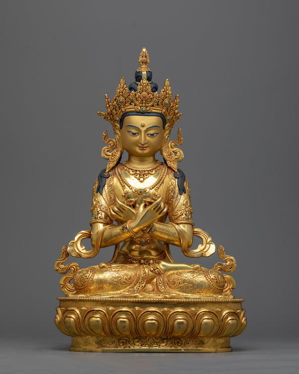 Hand Sculpted Vajradhara Figurine