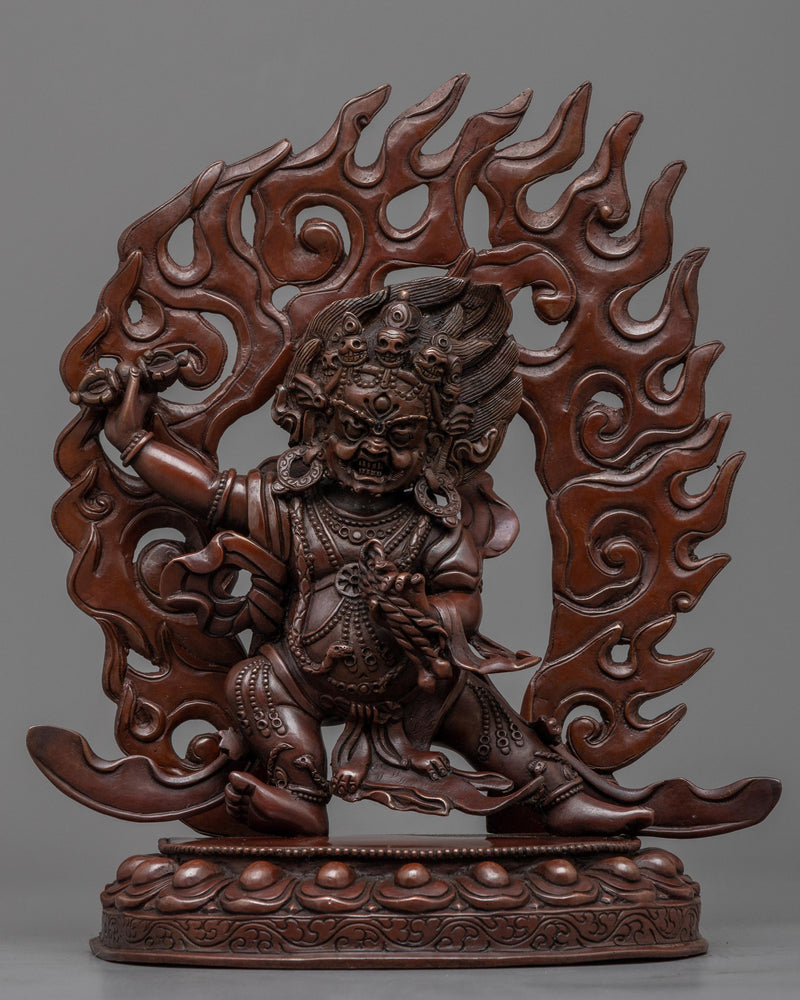 statue of vajrapani 