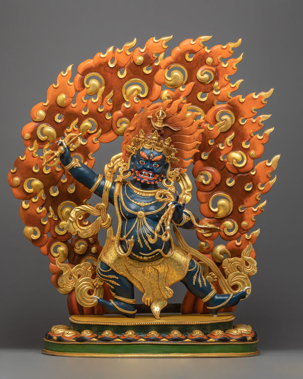 beautiful vajrapani statue