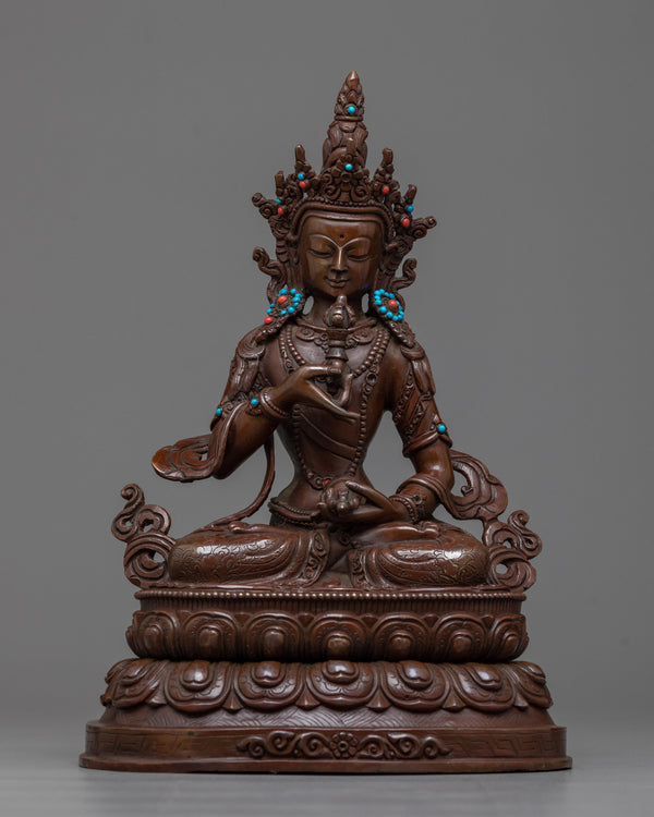 vajrasattva-oxidized sculpture