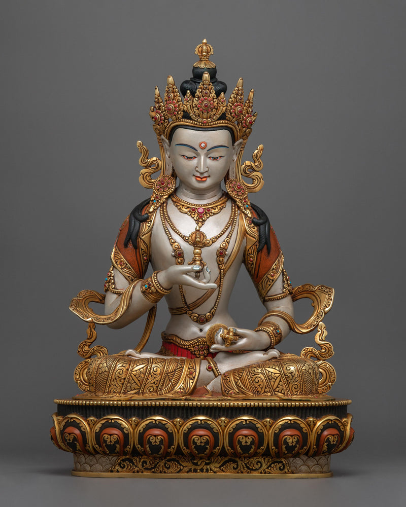 vajrasatva-painted sculpture