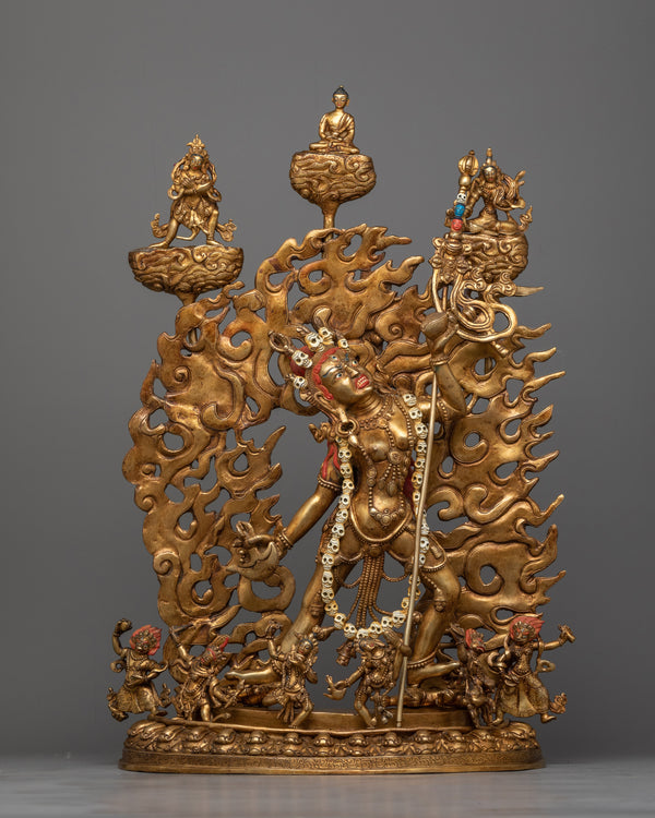 vajrayogini-antique-gold-gilded