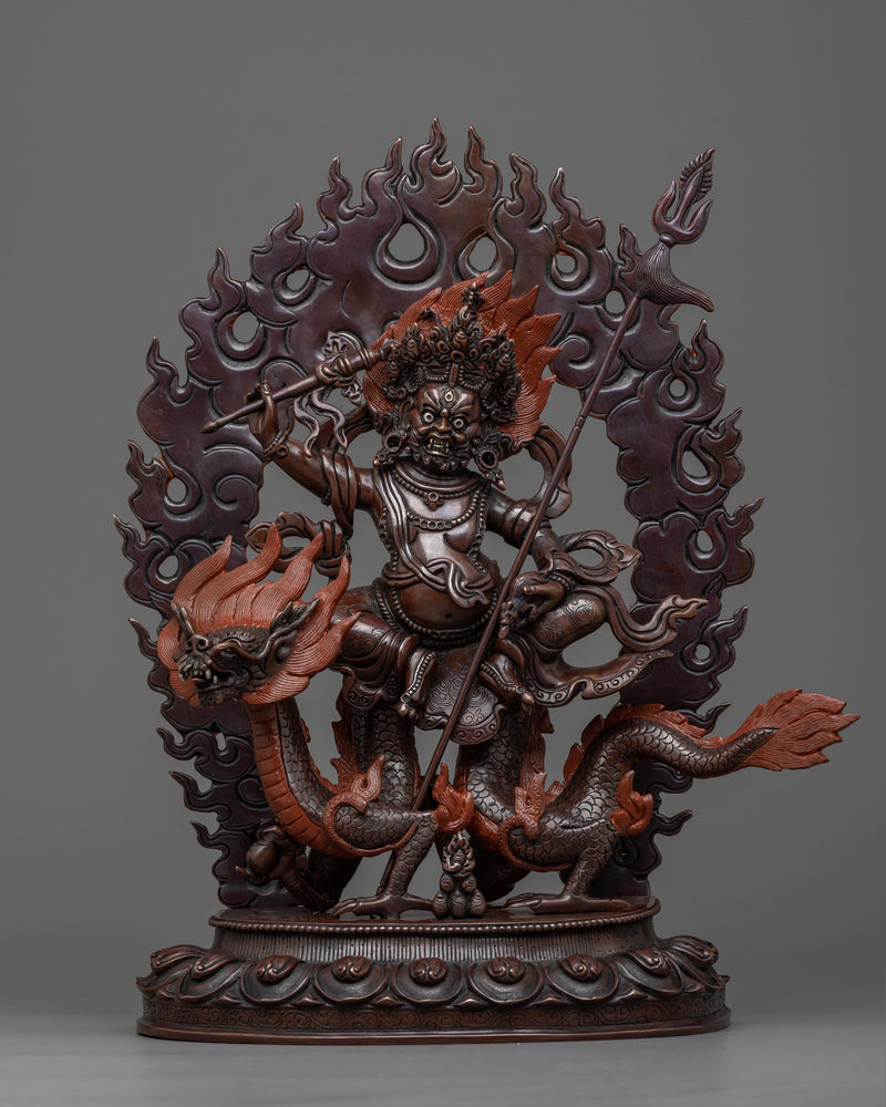 White Jambhala Statue