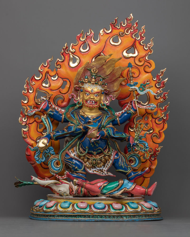 six-armed-mahakala-statue-for-shrine