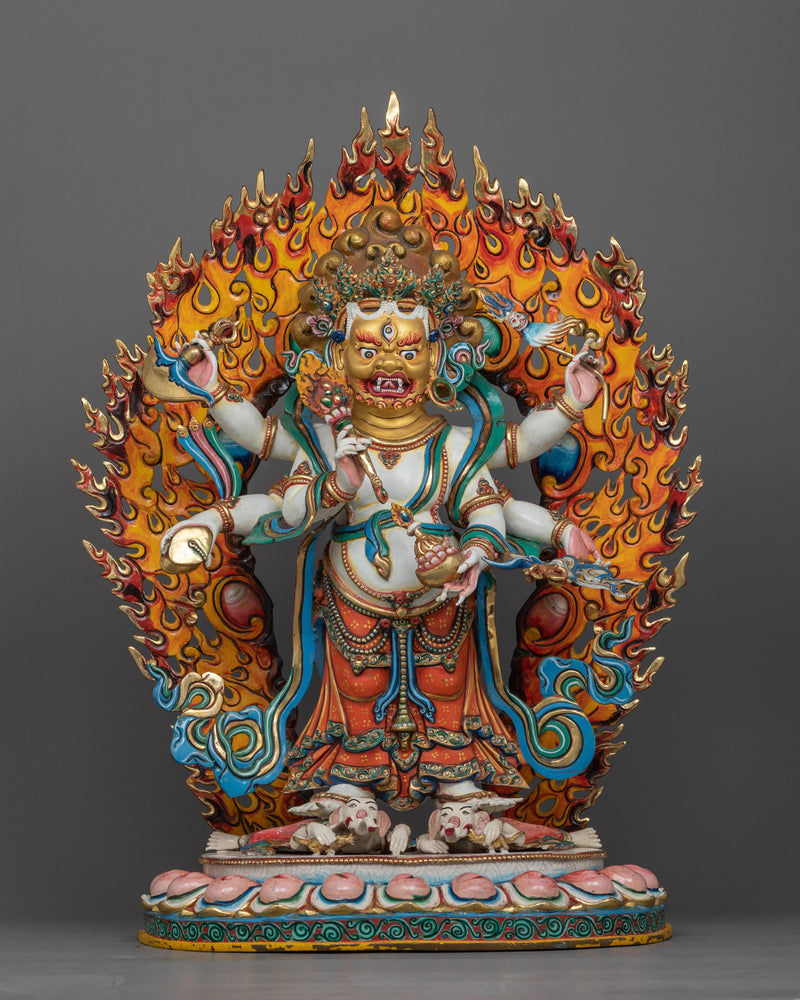 White Six-Armed Mahakala