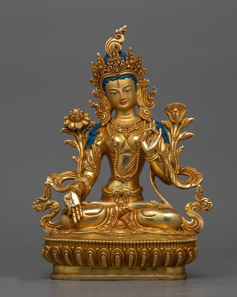 white-tara-23-gold-gilded