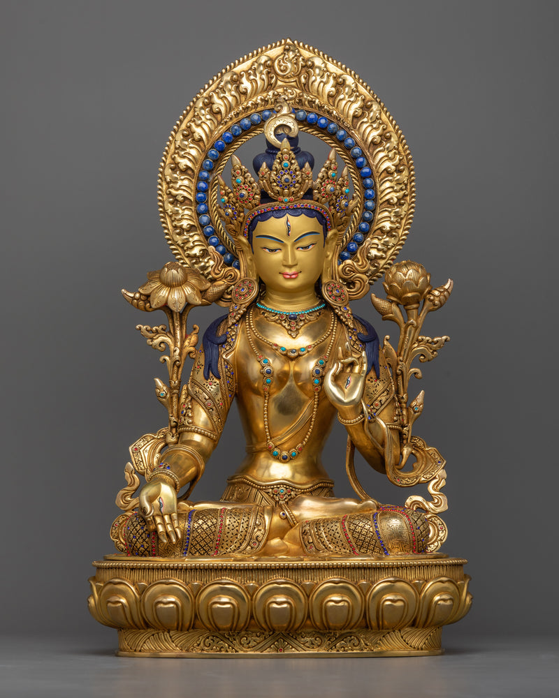 tibetan-white-tara-sculpture