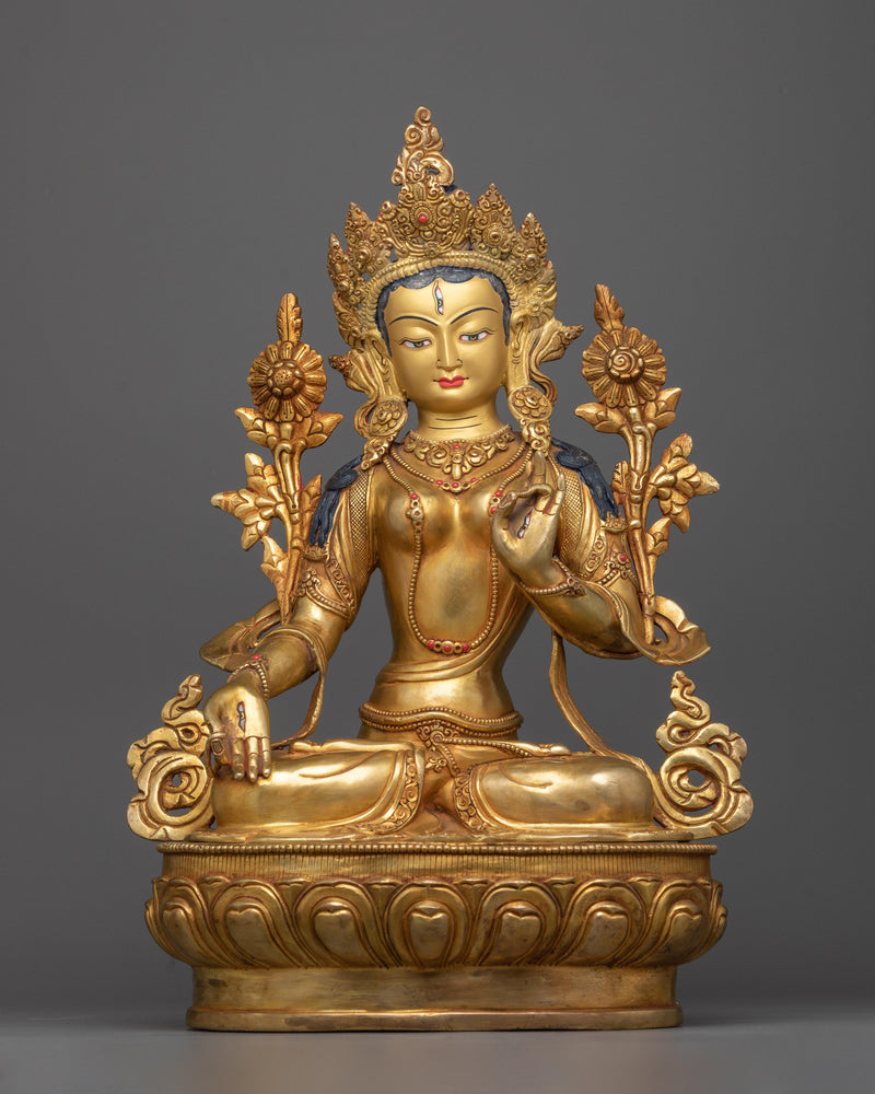 White Tara Sculpture