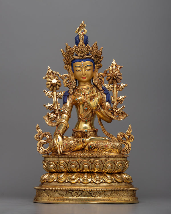 beautiful-white-tara-sculpture