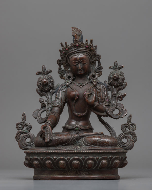 White Tara Statue