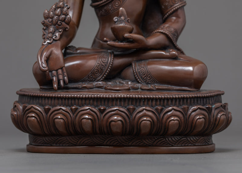 Three Buddha Statue | Traditionally Crafted Buddhist Art