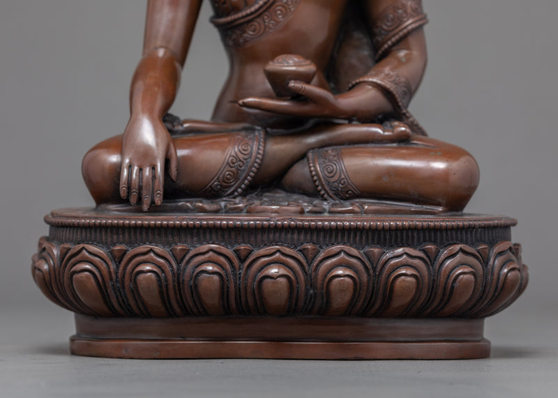 Three Buddha Statue | Traditionally Crafted Buddhist Art