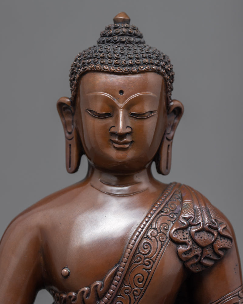 Amitabha Buddha Copper Statue | Buddha of Infinite Light