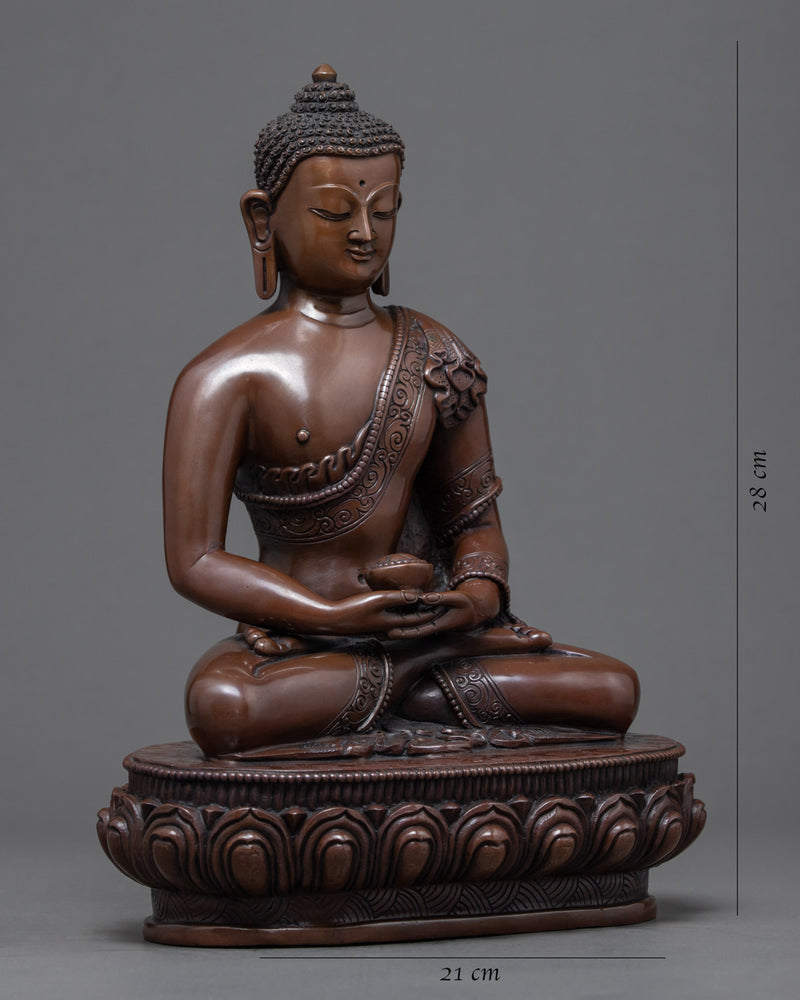 Amitabha Buddha Copper Statue | Buddha of Infinite Light