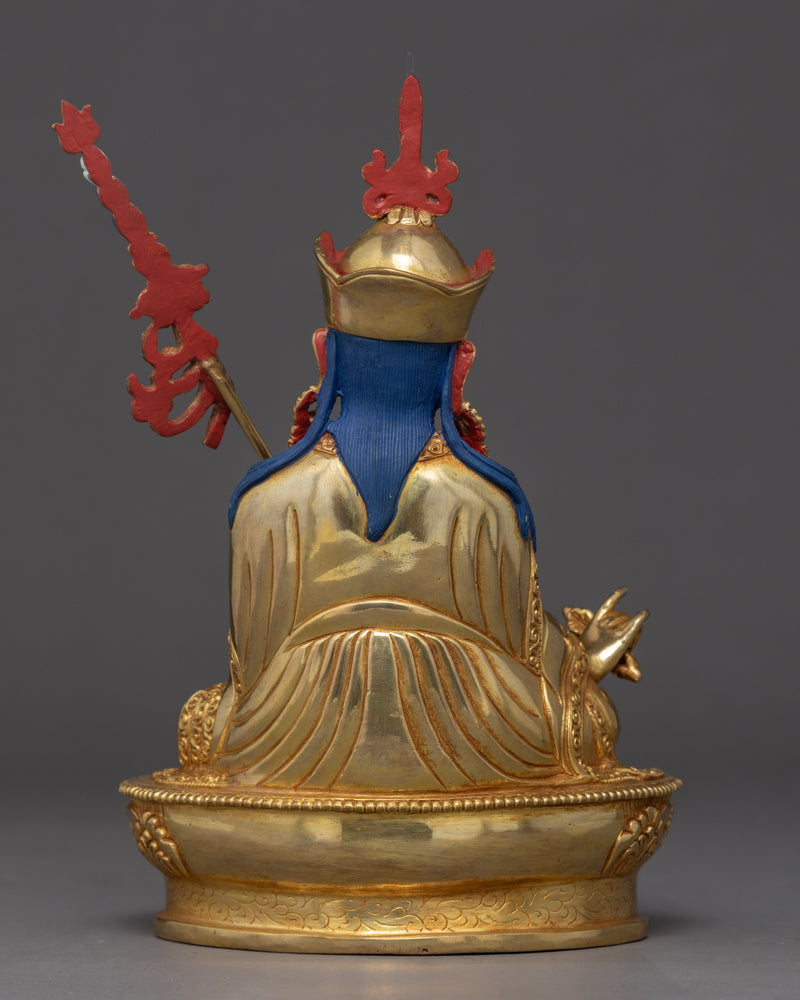 Small Guru Rinpoche Sculpture | Traditional Buddhist Art