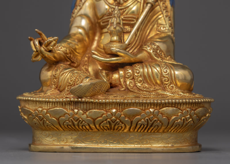 Small Guru Rinpoche Sculpture | Traditional Buddhist Art