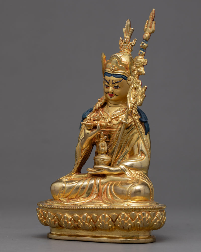 Guru Padmasambhava Artwork | Traditionally Hand Carved Statue