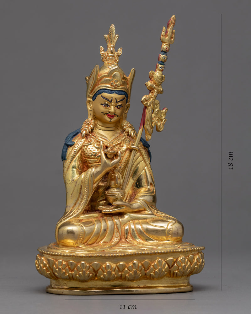 Guru Padmasambhava Artwork | Traditionally Hand Carved Statue