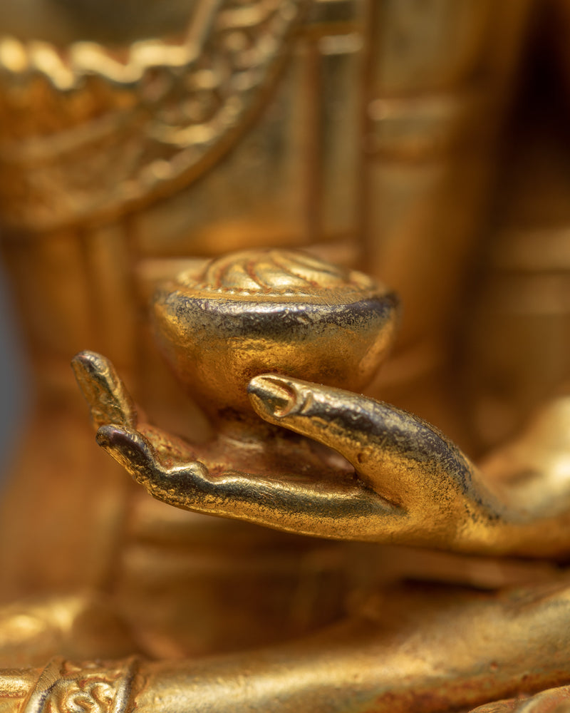 Small Shakyamuni Buddha Art | Traditional Buddhist Statue