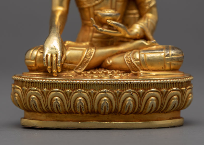 Small Shakyamuni Buddha Art | Traditional Buddhist Statue