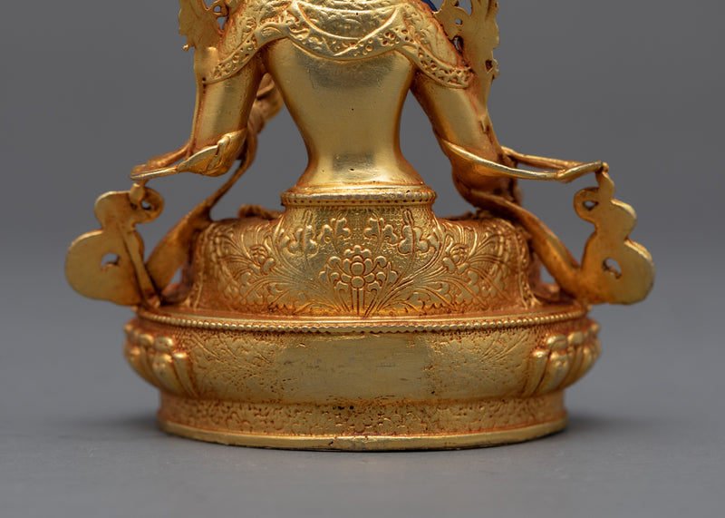 Small White Tara Sculpture | Traditional Buddhist Art