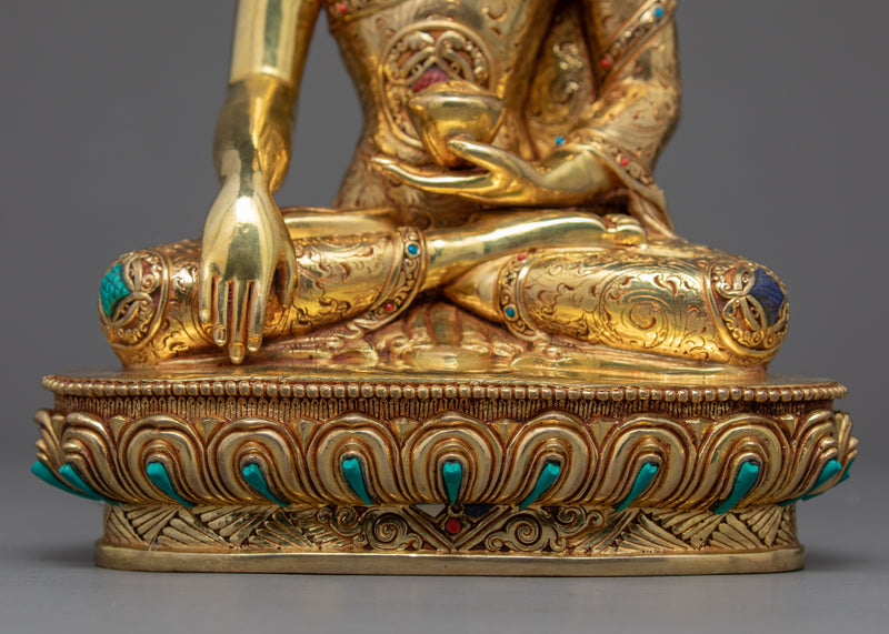 The Buddha Shakyamuni Art | Magnificently Hand Carved Buddhist Statue