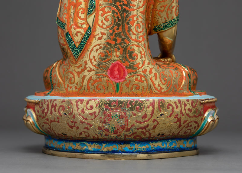 Shakyamuni Buddha Tibetan Statue | Traditional Himalayan Art Nepal