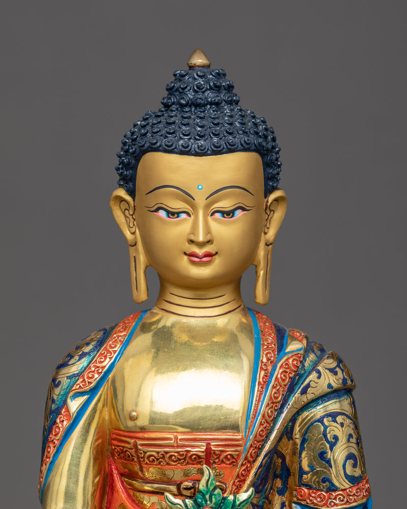 Bhaisajyaguru Buddha Statue | Traditionally Hand Carved Indoor Art