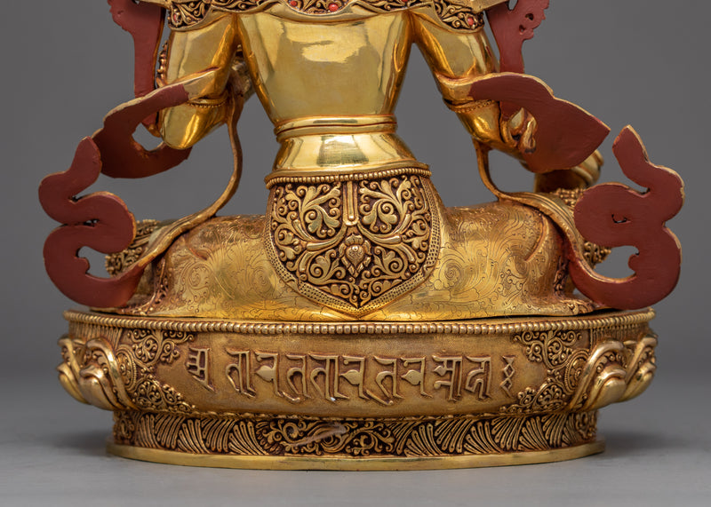 Tara Green Art | Traditionally Hand Carved Buddhist Statue