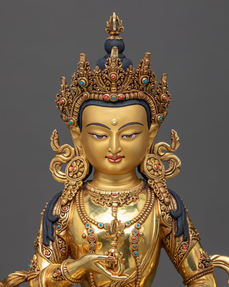 Vajrasattva Sculpture | Finely Hand Carved Buddhist Statue