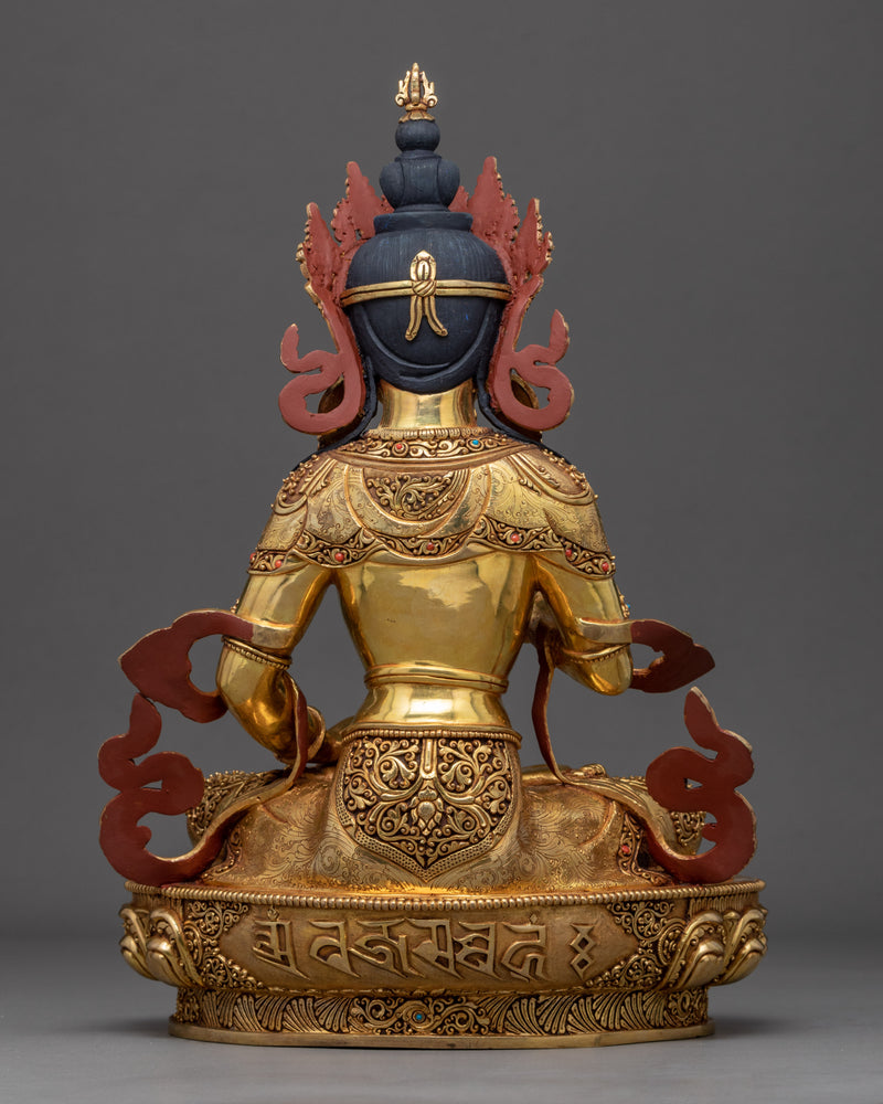 Vajrasattva Sculpture | Finely Hand Carved Buddhist Statue