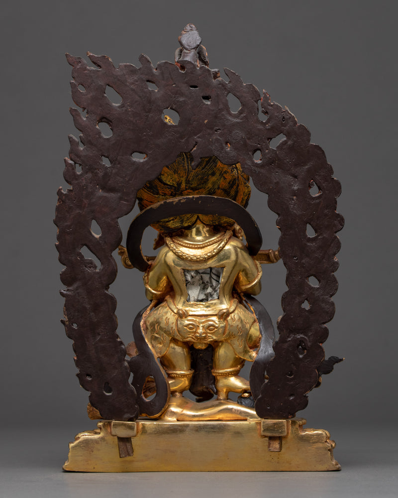 Sakyapa Mahakala Sculpture | Traditional Himalayan Art Nepal