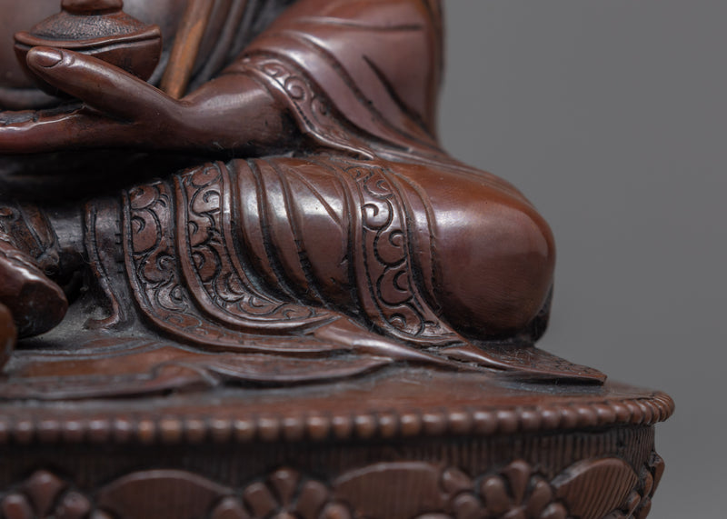 Mini Guru Rinpoche Art | Traditional Himalayan Statue