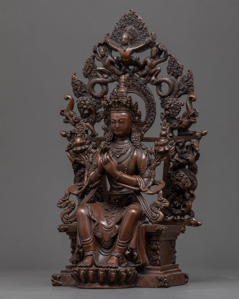 The Buddha Maitreya Statue | Traditionally Crafted Himalayan Art