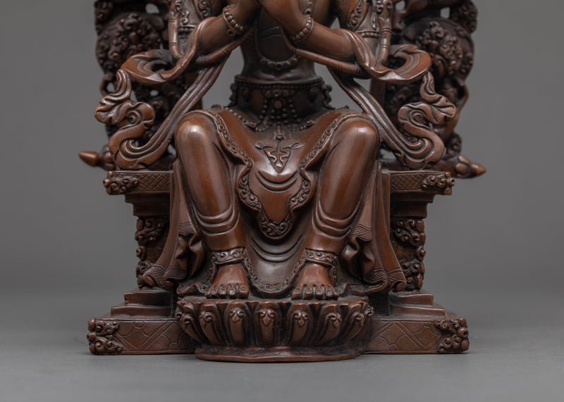 The Buddha Maitreya Statue | Traditionally Crafted Himalayan Art