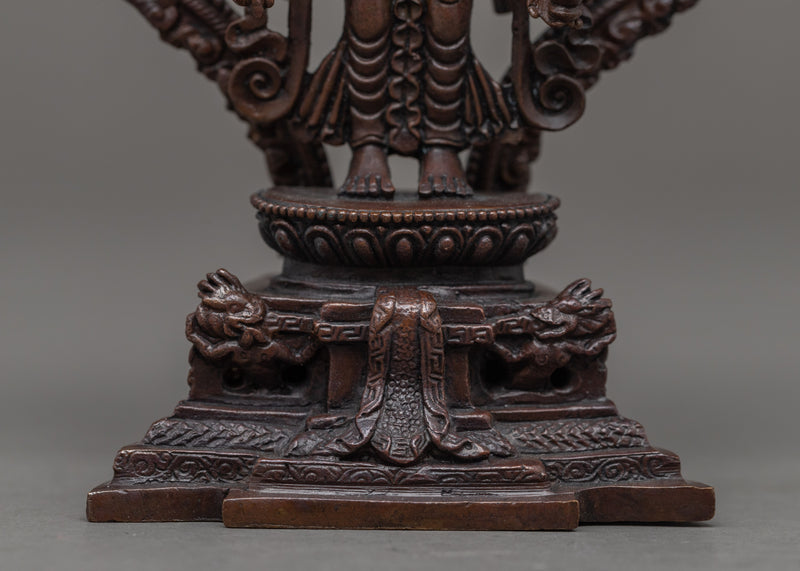 1000 Armed Chenrezig Copper Statue | Bodhisattva of Compassion