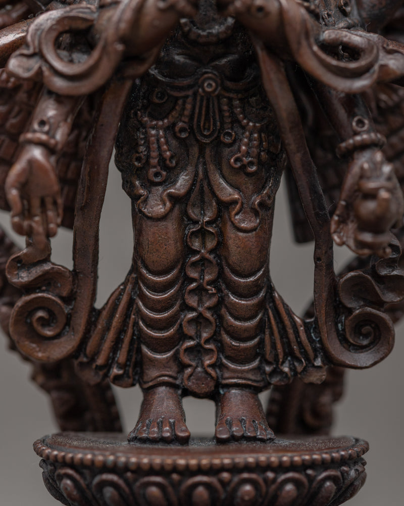 1000 Armed Chenrezig Copper Statue | Bodhisattva of Compassion