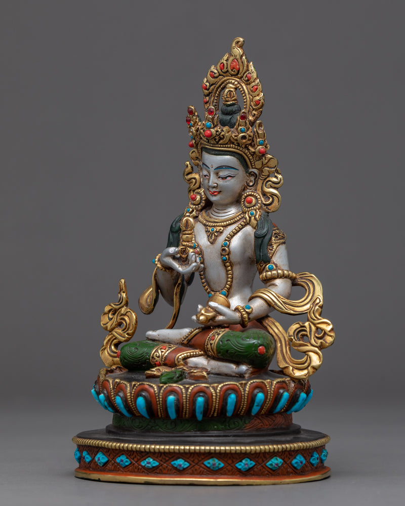 Bodhisattva Vajrasattva Statue | Buddhist Artwork of Nepal