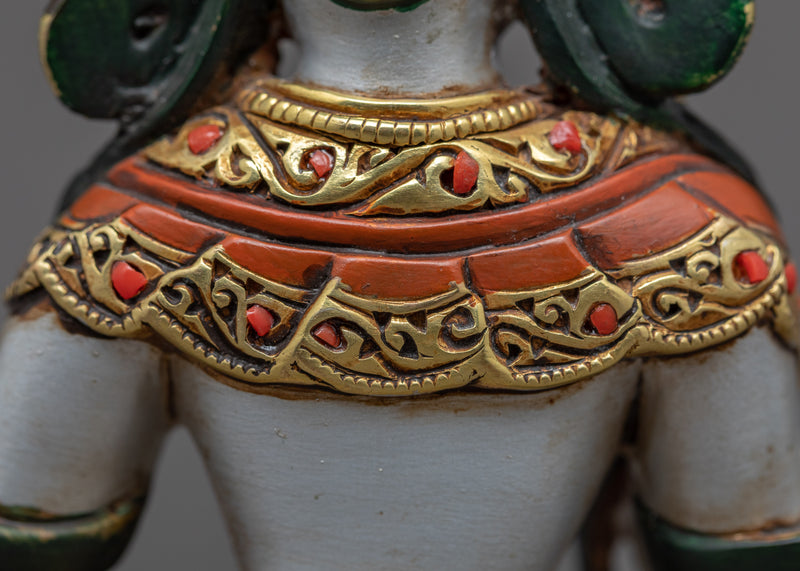 Bodhisattva Vajrasattva Statue | Buddhist Artwork of Nepal