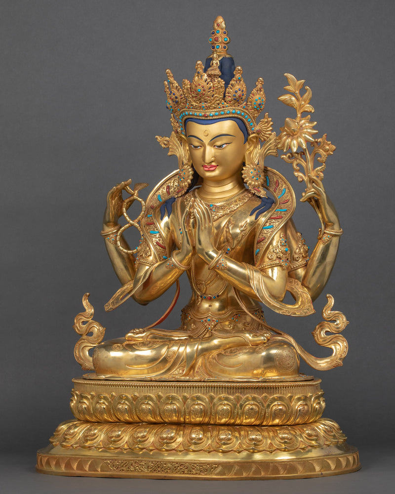 Large Chenrezig Statue | Bodhisattava of Compassion